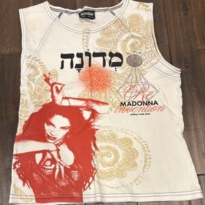 original concert from Madonna’s invention, world tour, 2004 vintage size large